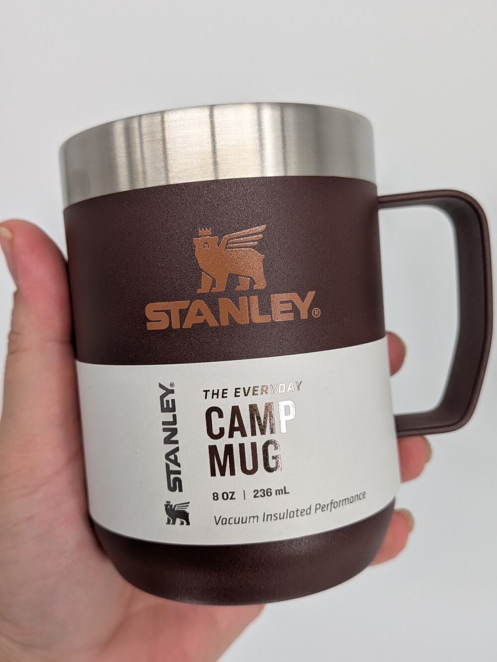 New Stanley Classic Legendary Camp Mug 8 OZ coffee brown 2026 hot/cold